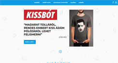 Desktop Screenshot of kissadam.hu